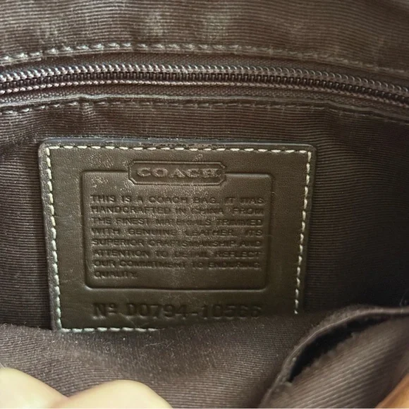 Coach Brown Tan Crossbody Bag - Picture 15 of 16